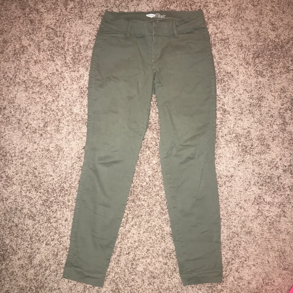 Pixie pants - size 0. Olive/Army green